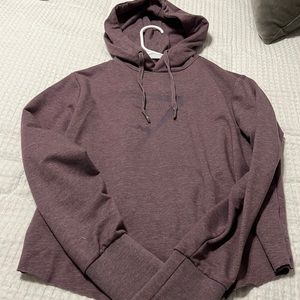 Gymshark cropped opened back hoodie